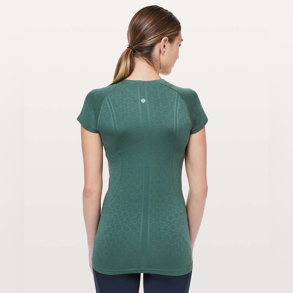 lululemon‎ Green Smoke Swifty Short Sleeve